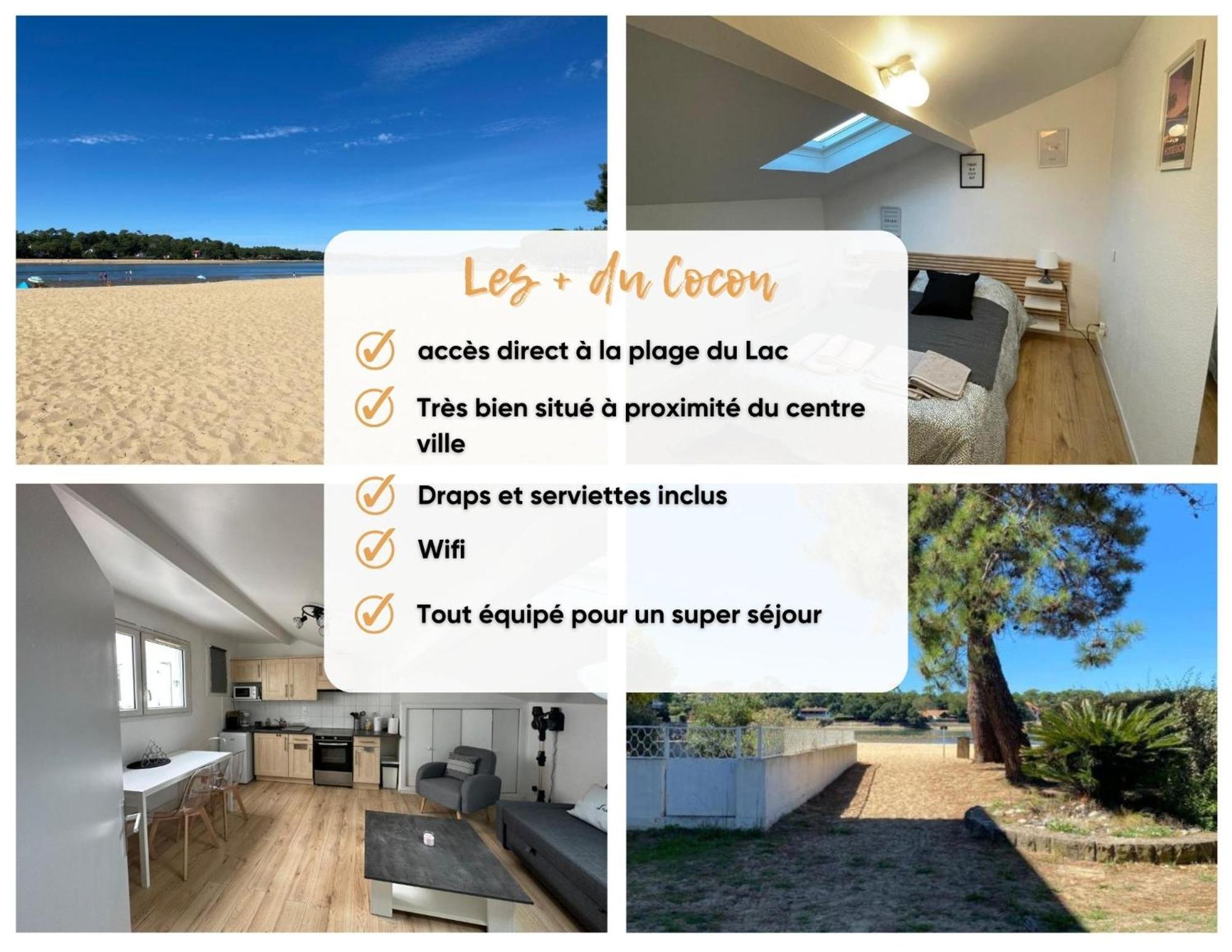 Un Cocon Climatise Au Bord Du Lac D'Hossegor Soorts-Hossegor Exterior photo